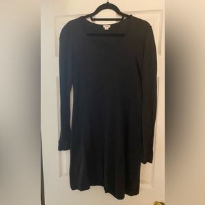SOLD 🌟 Garage dark grey long sleeve sweater dress